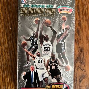 1998-99 NBA Spurs Championship video on VHS.